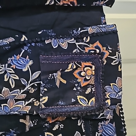 Loft Multi color exquisitely detailed jacket/blazer. Flowers and bird print. - Picture 2 of 7